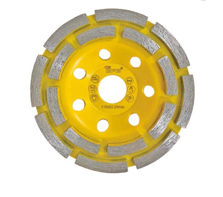 GFB 180MM ELMASLI TAŞLAMA DİSKİ ÇİFT SEGMENTLİ